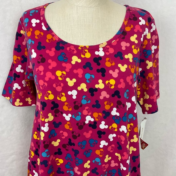 Lularoe Perfect T Top Minnie & Mickey Mouse NWT - Size S - Disney - Picture 2 of 5
